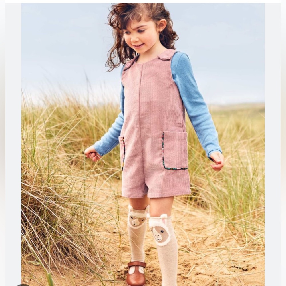 Mini Boden cord romper size 7-8